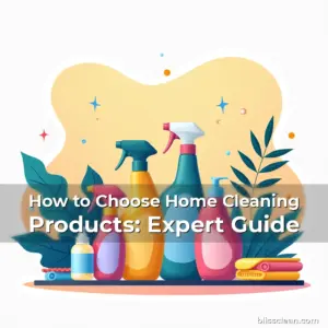 Artistic representation for How to Choose Home Cleaning Products: Expert Guide