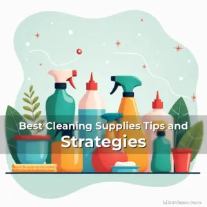 Artistic representation for Best Cleaning Supplies Tips and Strategies