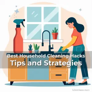 Artistic representation for Best Household Cleaning Hacks Tips and Strategies