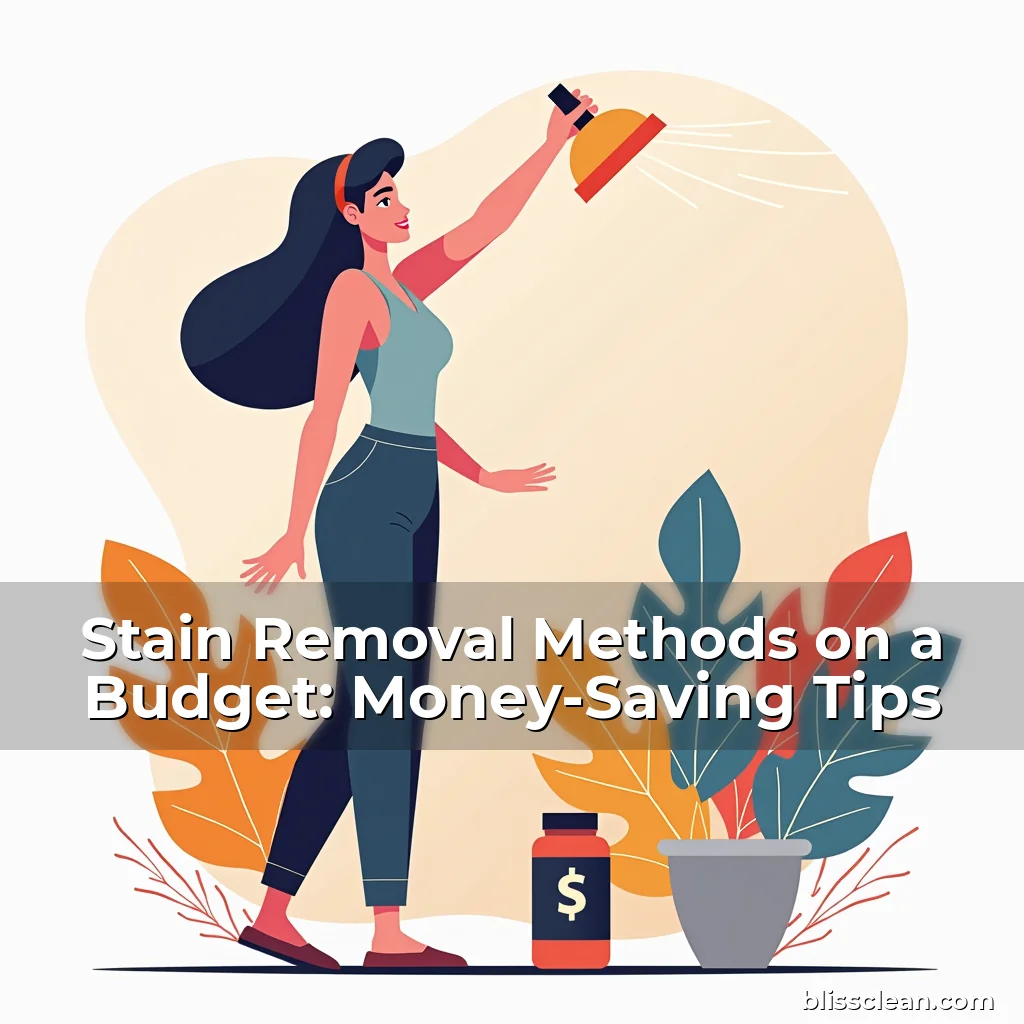 Artistic representation for Stain Removal Methods on a Budget: Money-Saving Tips