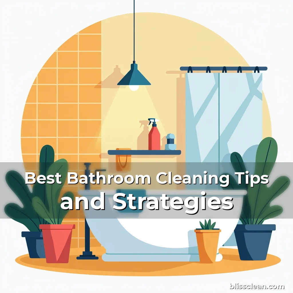 Artistic representation for Best Bathroom Cleaning Tips and Strategies