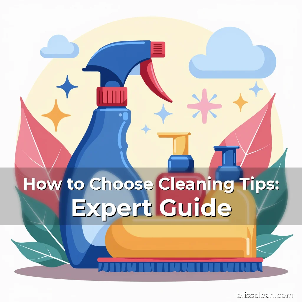 Read more about the article How to Choose Cleaning Tips: Expert Guide