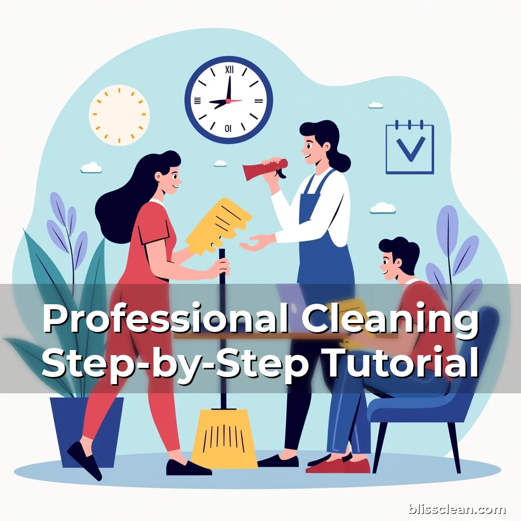 Read more about the article Professional Cleaning Step-by-Step Tutorial