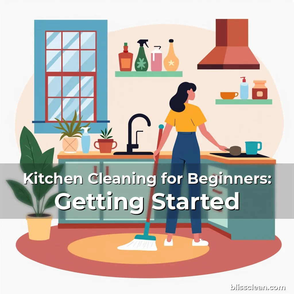 Artistic representation for Kitchen Cleaning for Beginners: Getting Started