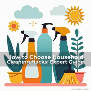 Artistic representation for How to Choose Household Cleaning Hacks: Expert Guide